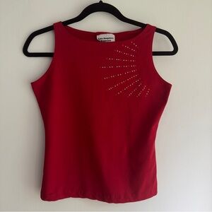 Vintage 90's Red Going Out Top